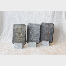 Skifer, Premieplakett 230 x 150 p� kleberstett