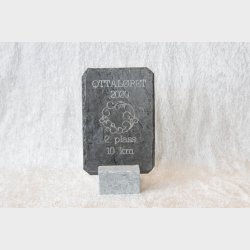 Premieplakett p� kleberstett