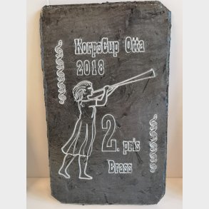 Premieplakett 200x120