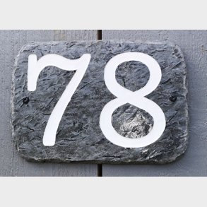 Nummerskilt 2 siffer vanessa 56_5L