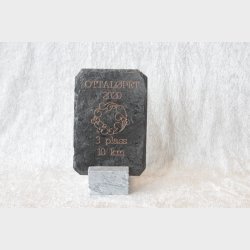 Premieplakett p� kleberstett