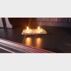 Dobbel Rek telysbrikke 160 x 110