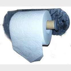 Skifer dorullholder med tredetalj