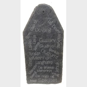 Dialekttavle, Dovring