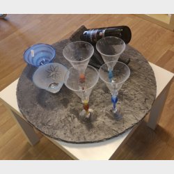 Skiferbord (Grillbord) dreibart 600mm