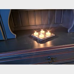 Firkant Telysbrikke-4  150 x 150