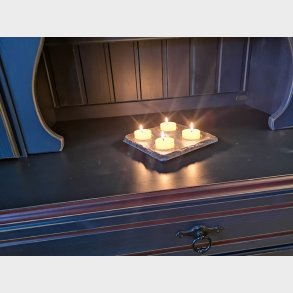 Firkant Telysbrikke-4  150 x 150