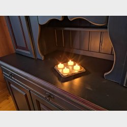 Firkant Telysbrikke-4  150 x 150