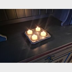 Firkant Telysbrikke-4  150 x 150