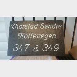 Skilt 300 x 900 (stort)