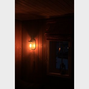 Skifer Gjennbruk Norgesglasslampe