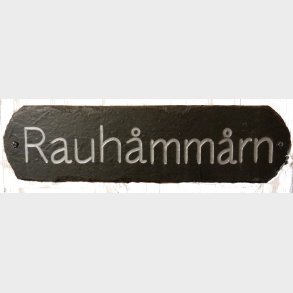 Skiferskilt Rek buet 4 