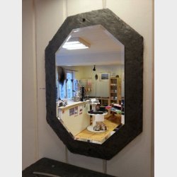 Skiferspeil Rek 8-kant 370 x 510