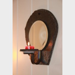 Skifer Telysholder dr�pe. smijern