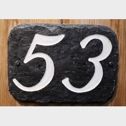 Nummerskilt 2 siffer vanessa 56_5L