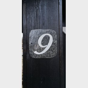 Nummerskilt 1 siffervanessa 56_5L 