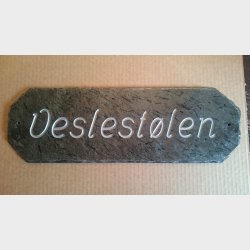 Skiferskilt Rek-8 kant-4 